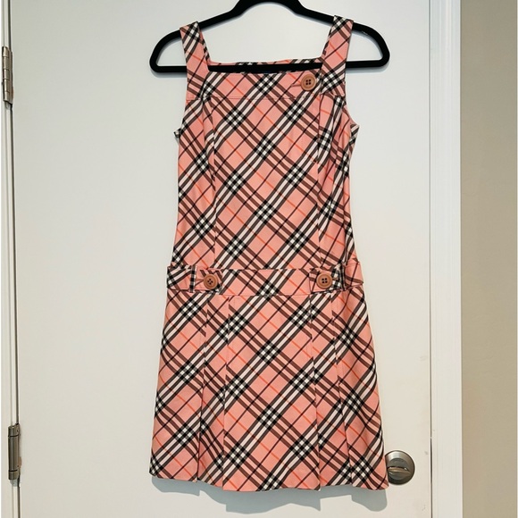 Burberry Dresses & Skirts - Burberry London Blue Label Nova Check Sleeveless Dress Size 38